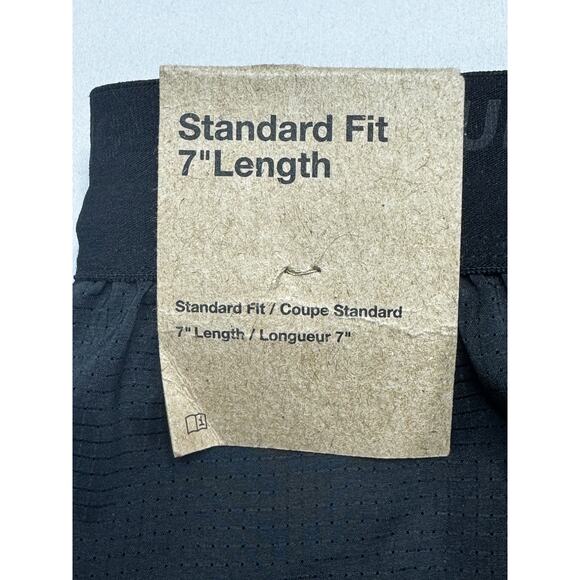 NWT Nike Men's Standard Fit 7" Length Gray Black Running Shorts - Size M (29x8) - Picture 3 of 7
